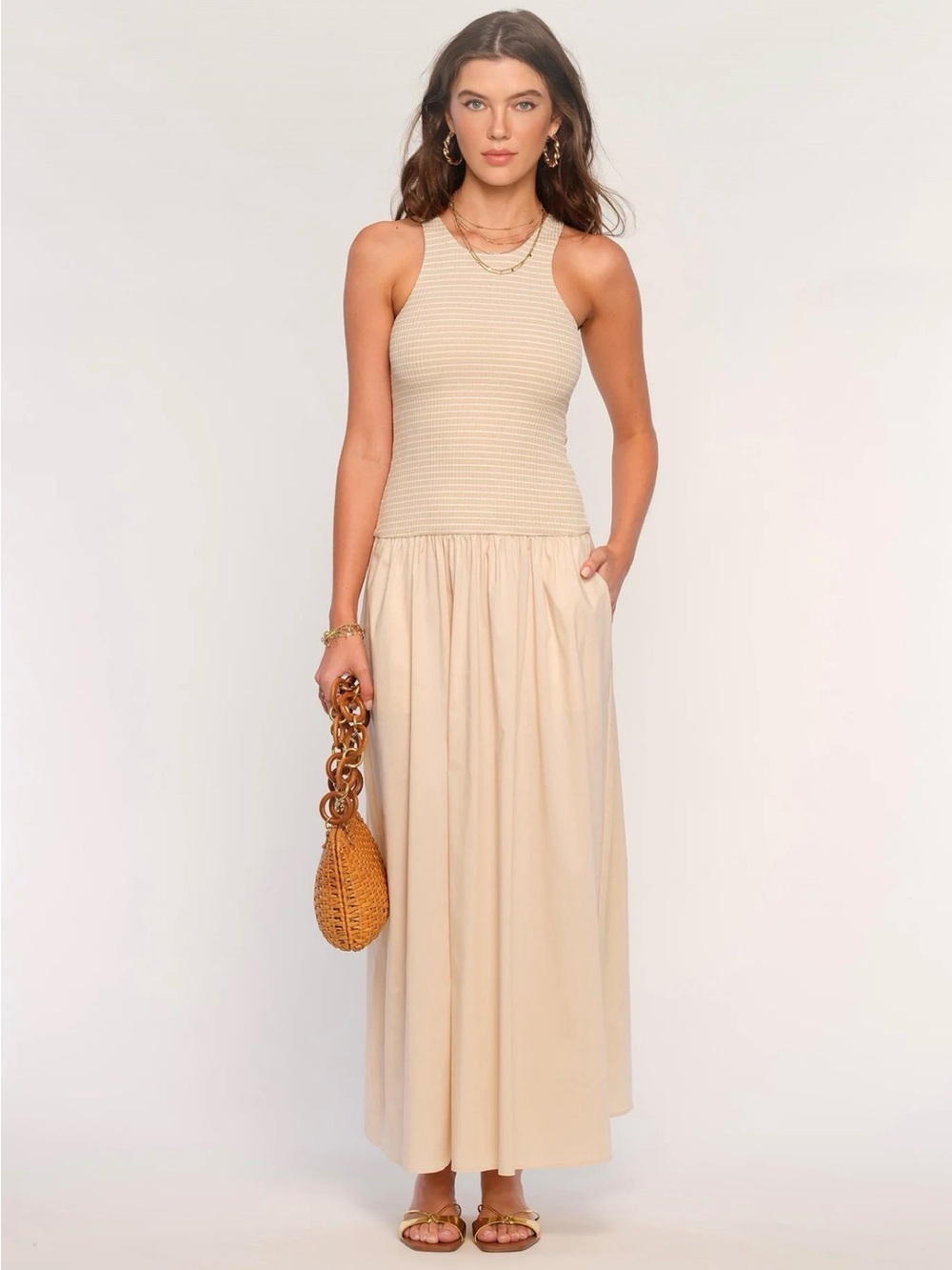 Heartloom | Malibu Combo Dress, XS